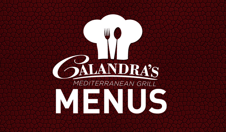 Calandra's Mediterranean Grill menus